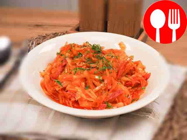 Бигос с колбасой