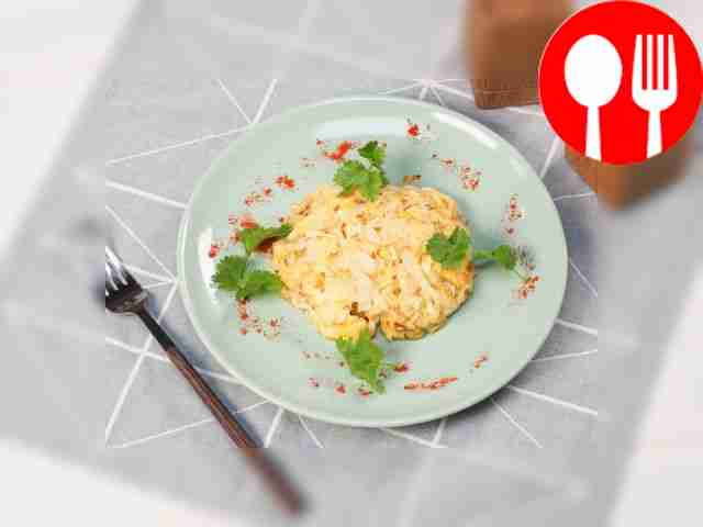 Жареная капуста с сыром