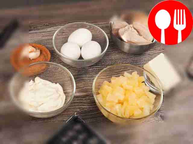 Boil chicken fillet and eggs in advance. This...