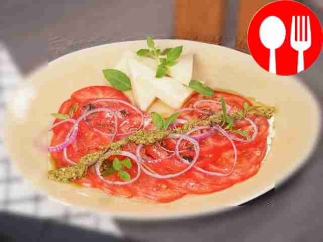 Tomato carpaccio