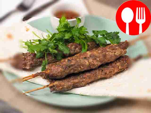 Lula kebab from minced meat in the oven