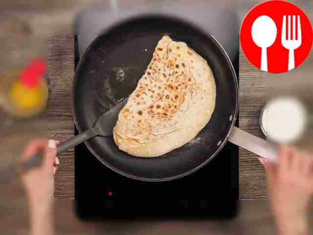 Prepare the kutabs. Divide the dough into...