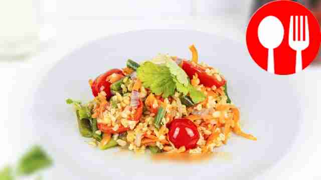 Булгур с овощами в мультиварке