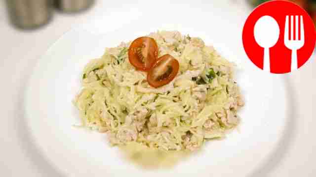 Navy pasta for children