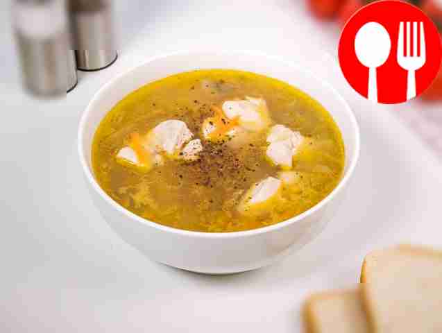 Суп с булгуром и курицей