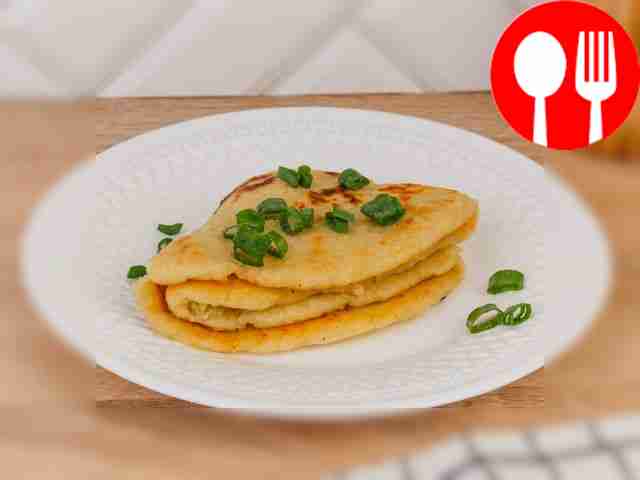 Лепешки из картофельного пюре Mashed potato pancakes