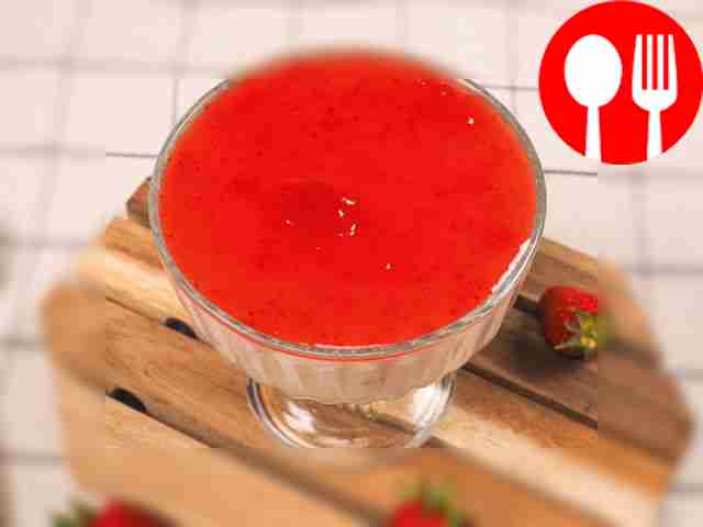 Sour cream panna cotta