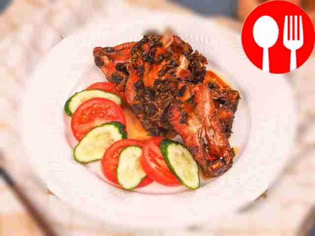 Marinated ribs