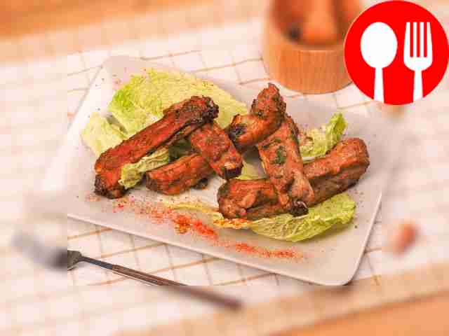 Ребрышки с медом