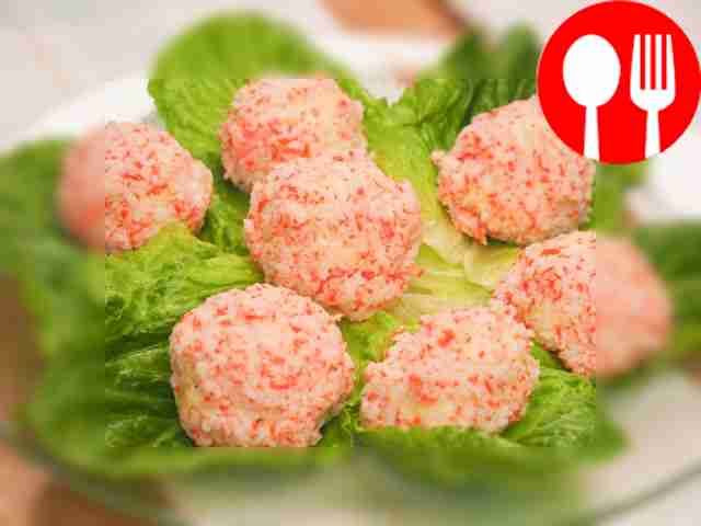 Сырно-крабовые шарики