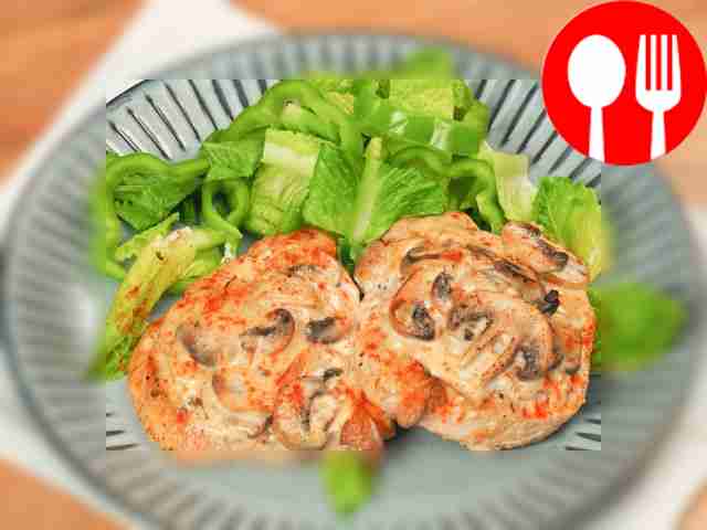 Эскалоп с грибами