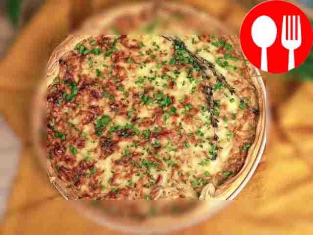 Луковый киш