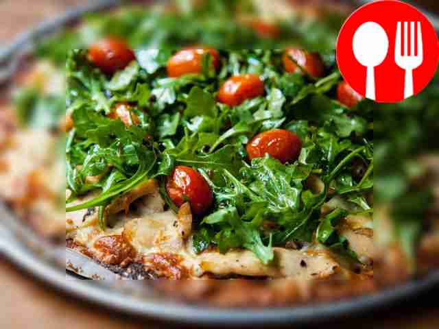 Healthy pizza without flour