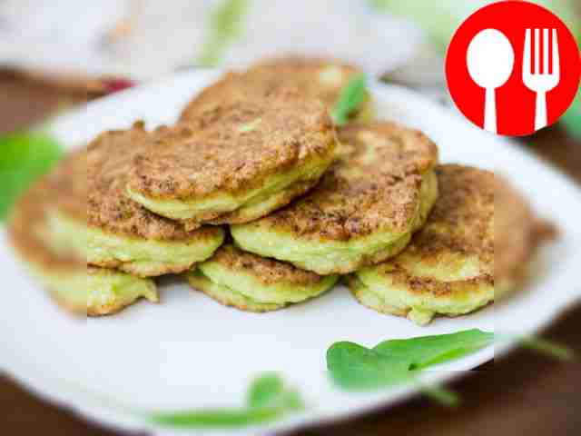 Delicious zucchini pancakes