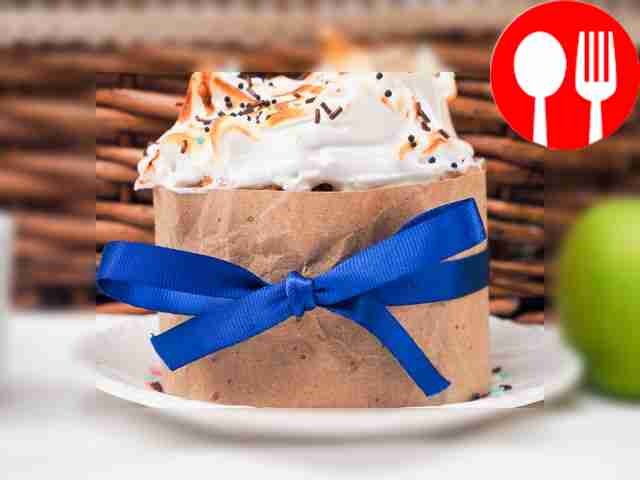 Диетический кулич