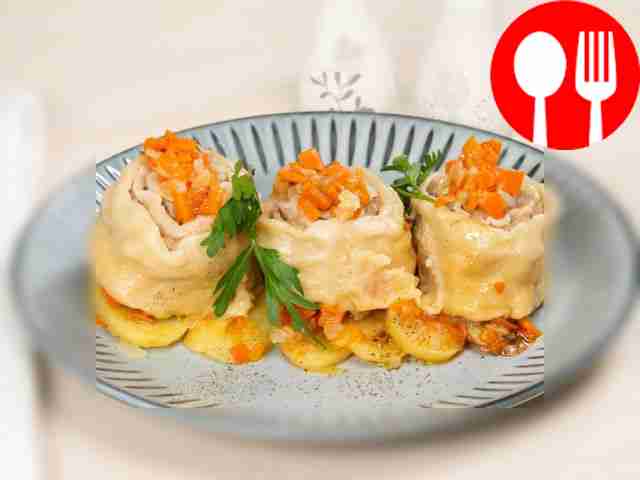 Strudel with minced meat