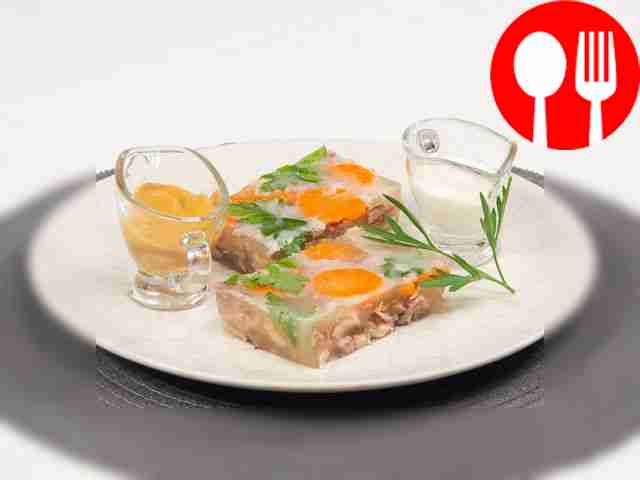 Рулька с желатином