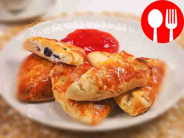 Самса с творогом