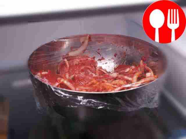 Add tomato paste and vegetable oil. Stir the...