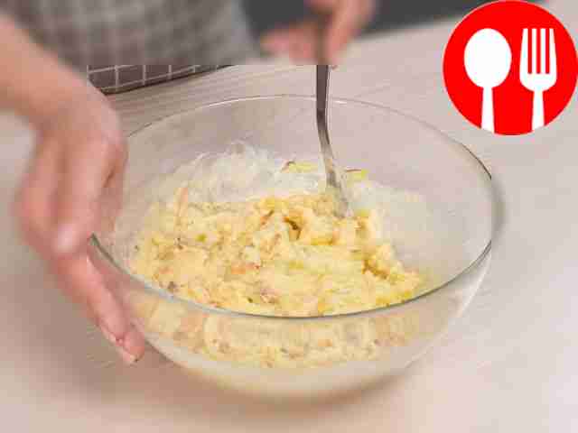 Prepare the creamy base. In a deep bowl,...