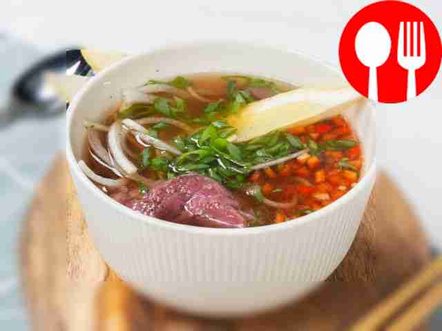 Vietnamese soup Pho Bo