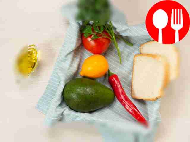 Rinse avocados and tomatoes well with warm...