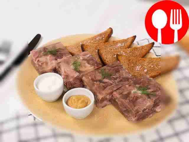 Classic jellied meat