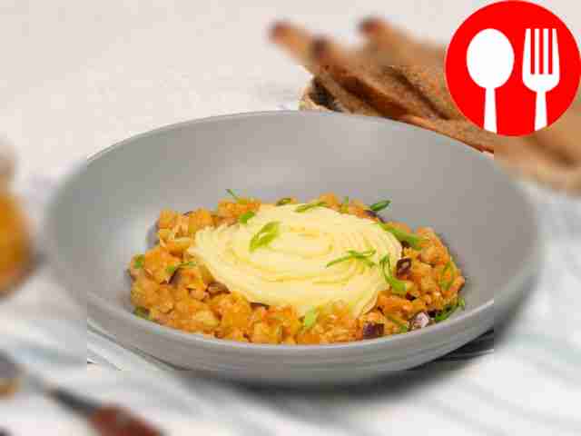 Zucchini and eggplant caviar