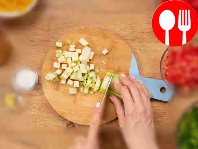 Prepare vegetables for soup. Wash the...