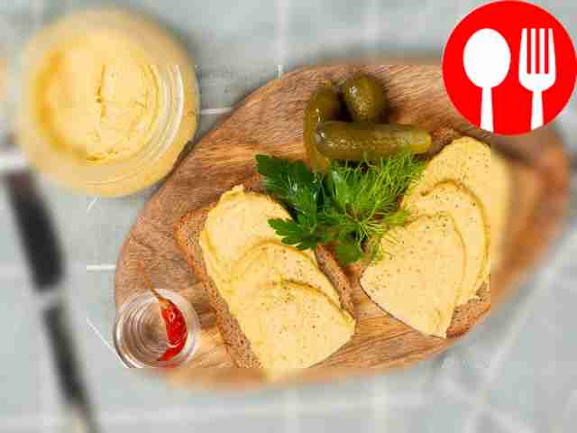 Serve Brezhnev-style herring butter by...