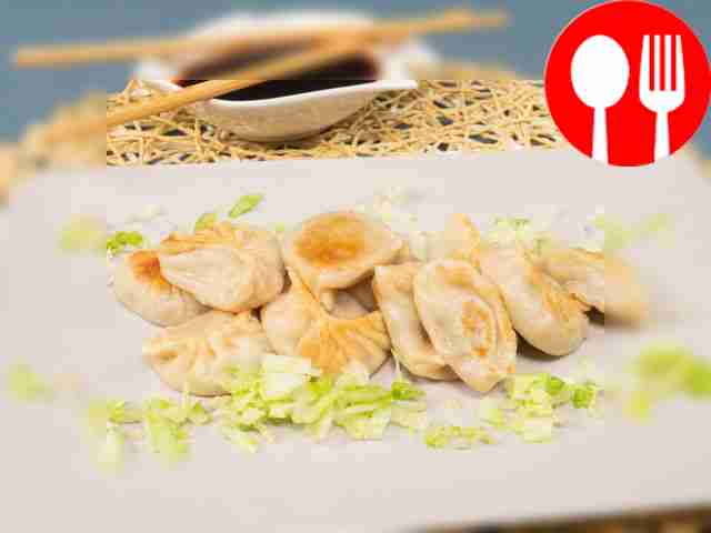 Японские жареные пельмени «Гедза»