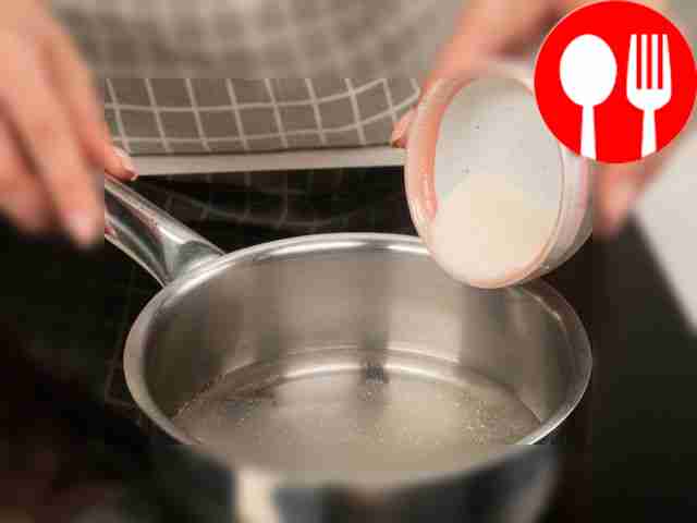 Prepare gelatin. Pour instant gelatin into a...