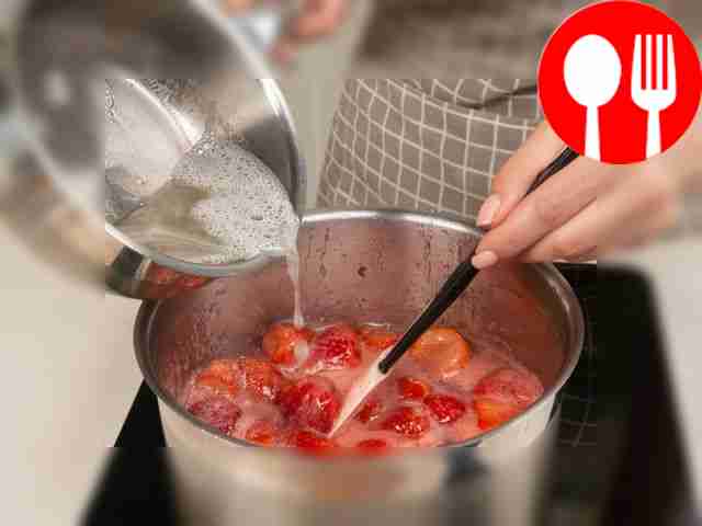 Prepare the jam. Once the jam has cooled...