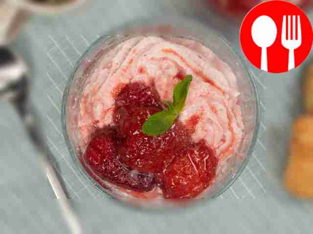 It is best to serve strawberry jam with...