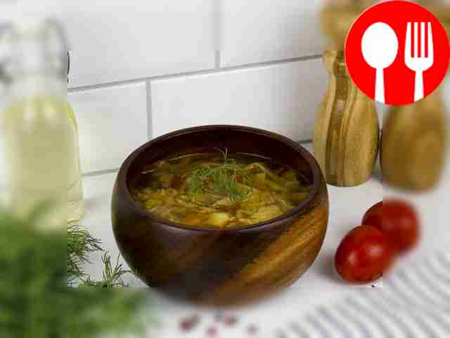 Lenten cabbage soup