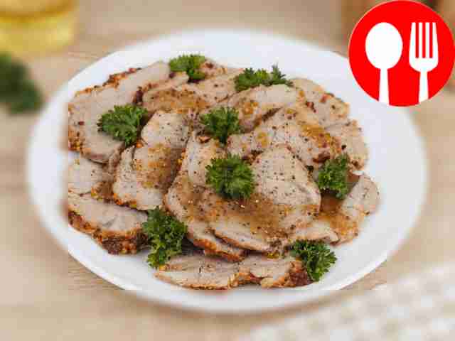 Roast pork