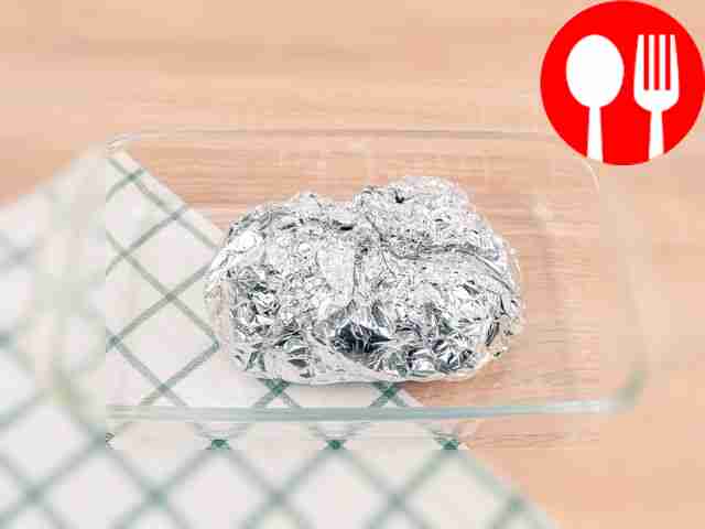 Wrap the meat in foil and place in the oven...