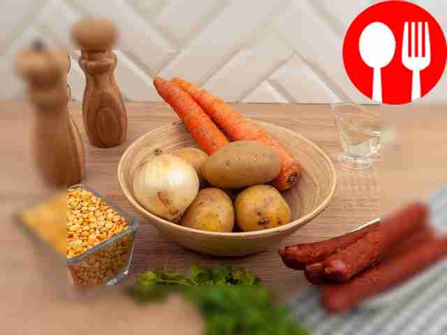 Выложите все ингредиенты на стол, чтобы...