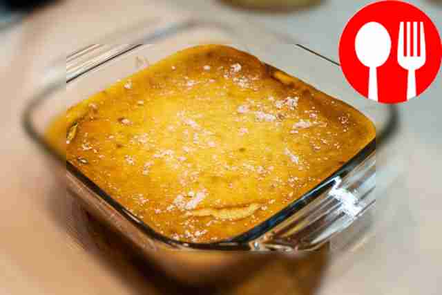 Творожная запеканка с изюмом по-домашнему