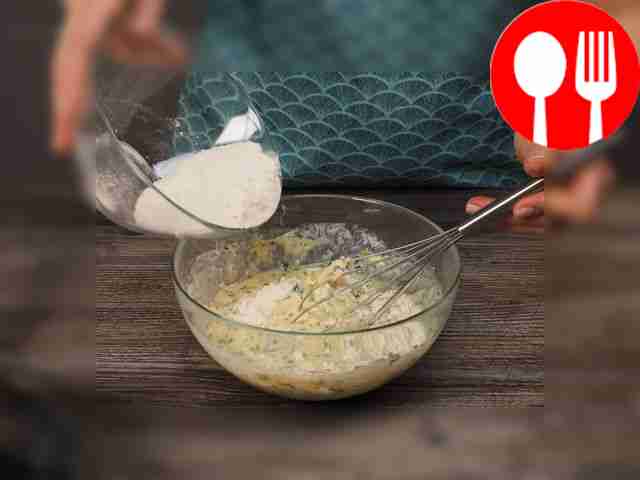 Prepare the dough. Pour kefir into a bowl, add...