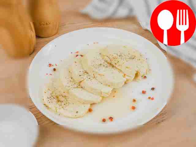 Homemade kefir cheese