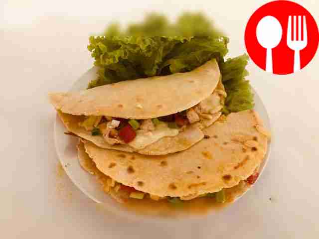 Нежная тортилья с мясом
