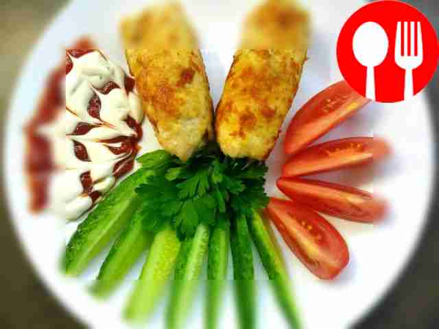 Сочные рулеты из куриной грудки