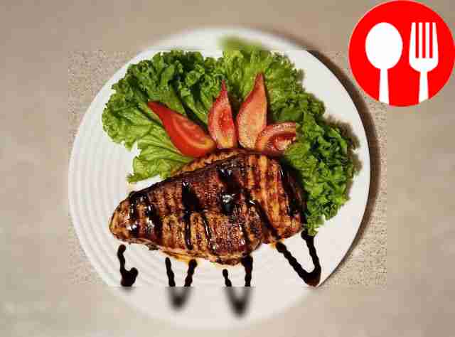 Стейк из куриного филе