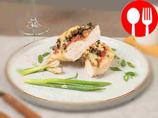 Chicken pockets with cheese