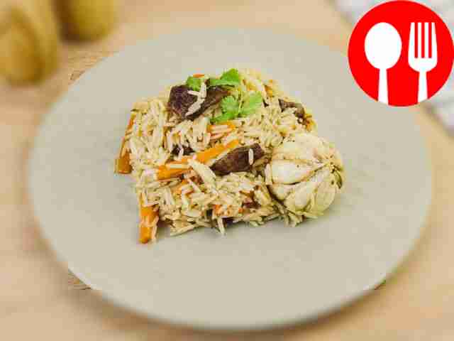 Узбекский плов из баранины