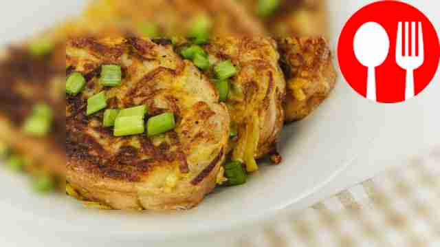 French toast with potatoes