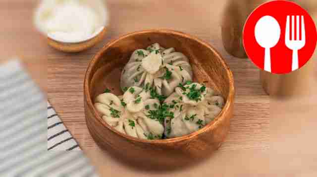 Khinkali with mushrooms