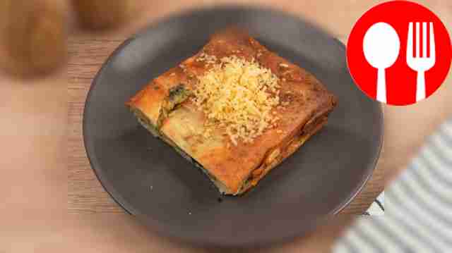 Заливной пирог с сыром