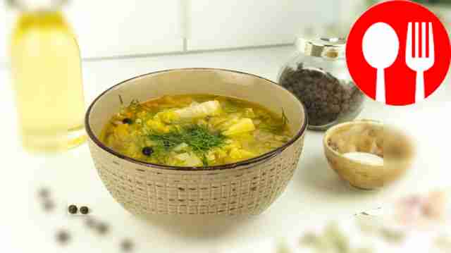 Щи из пекинской капусты